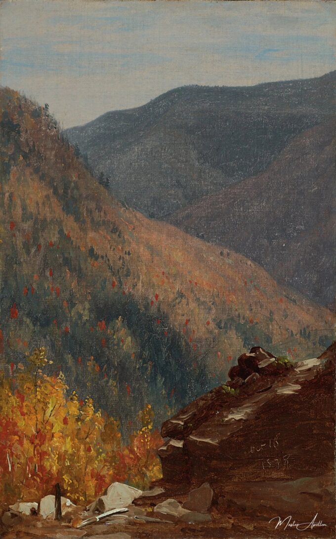 Vue près de Kauterskill Cove – Sanford Robinson Gifford Sanford Robinson Gifford 2