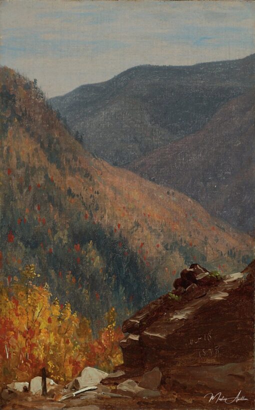 Vue près de Kauterskill Cove – Sanford Robinson Gifford Sanford Robinson Gifford