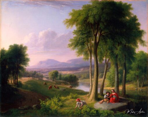 Vue près de Rutland, Vermont – Asher Brown Durand Asher Brown Durand