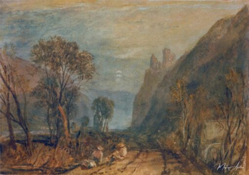 Vue sur le Rhin – William Turner William Turner 2