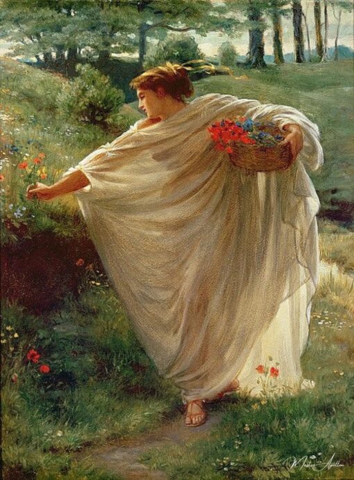 Wild Blossoms – Edward Poynter Edward Poynter